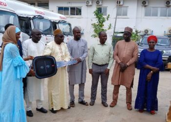 Strengthening Healthcare Delivery: Handing Over of Logistics Trucks and Pickups to Enhance Last Mile Distribution